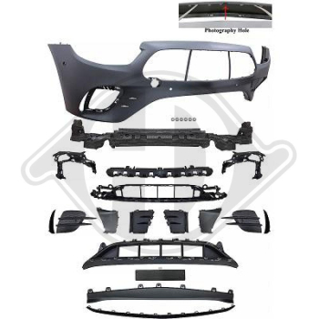 Front Stoßstange vorne passend für Mercedes E-Klasse W213 20-23 1618750 mit ABE