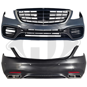 Preview: Bodykit passend für Mercedes S-Klasse W222 17-20 1648552 ohne ABE