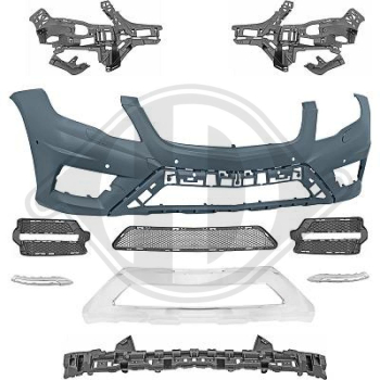 Front Stoßstange vorne passend für Mercedes GLK X204 12-15 1655350 ohne ABE
