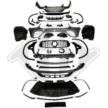 Front Stoßstange vorne passend für Mercedes GLC Coupe C253 17-19 1692352 ohne ABE