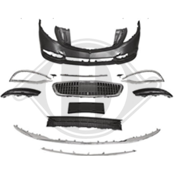 Preview: Front Stoßstange vorne für Mercedes V-Klasse W447 16- nicht Maybach VS6801668351 mit ABE