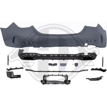 Heck Stoßstange hinten passend für Mercedes C-Klasse W206 21- 1674355 mit ABE
