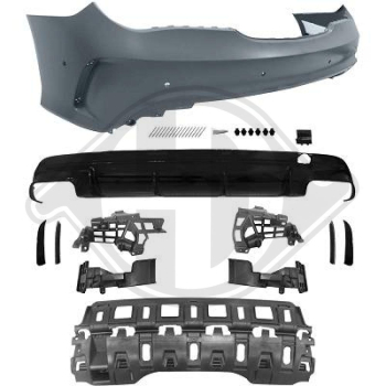 Heck Stoßstange hinten passend für Mercedes CLA C117 13-19 1682455 mit ABE