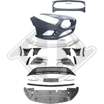 Front Stoßstange vorne passend für Mercedes A-Klasse W177 18-22 1683251 mit ABE