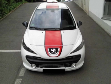 Preview: French Power Scheinwerferblenden Blenden Böser Blick passend für Peugeot 207