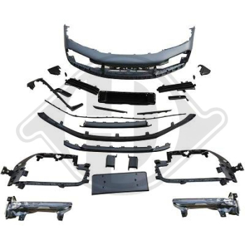 Front Stoßstange vorne in Sport Optik passend für Porsche 911 992 19- 2006250 mit ABE