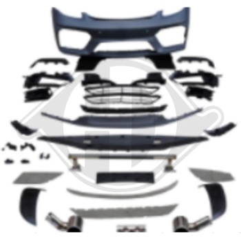 Front Stoßstange vorne in Sport Optik passend für Porsche Cayman 16-23 2010352 mit ABE