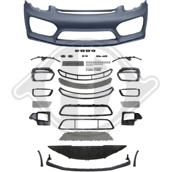 Front Stoßstange vorne in Sport Optik passend für Porsche Cayman 13-16 2010551 mit ABE