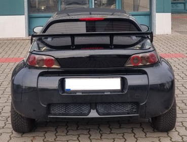 Preview: Heckflügel Heckspoiler Flügel Spoiler XL passend für Smart Roadster