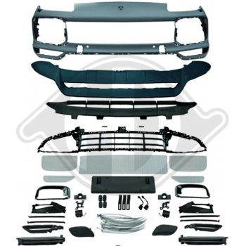 Front Stoßstange vorne in Sport Optik passend für Porsche Cayenne 07-10 2040250 mit ABE