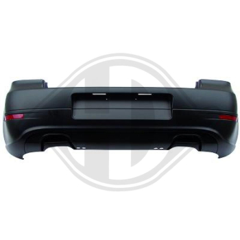 Heck Stoßstange hinten in Golf 5 Optik passend für VW Golf 4 97-03 2213255 mit ABE