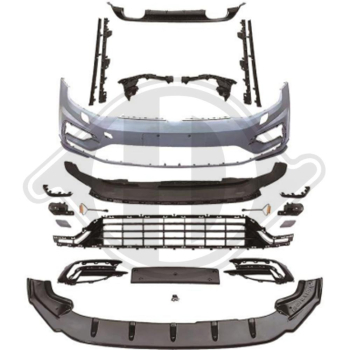 Bodykit in Sport Optik passend für VW Golf 7 17-20 nicht R 2216952 ohne ABE