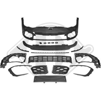 Front Stoßstange vorne in Sport Optik passend für VW Golf 8 19-24 nicht GTI 2218351 mit ABE