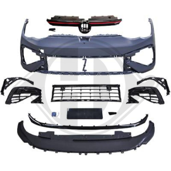 Front Stoßstange vorne in Sport Optik passend für VW Golf 8 19-24 nicht R 2218353 mit ABE