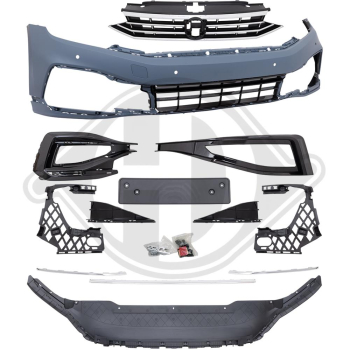 Front Stoßstange vorne in Sport Optik passend für VW Passat 19-23 2249350 mit ABE