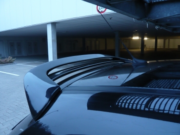 Preview: Doppelheckflügel Dachspoiler Heckspoiler Spoiler passend für Peugeot 207