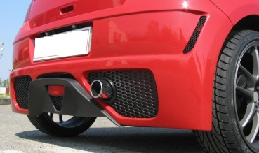 Preview: Heck Stoßstange hinten Heckschürze passend für Suzuki Swift