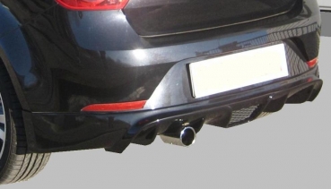 Heckdiffusor Diffusor Ansatz Heckschürzenansatz passend für Seat Ibiza 3trg. 08-01/12