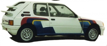 Preview: Bodykit Breitbau Widebody passend für Peugeot 205