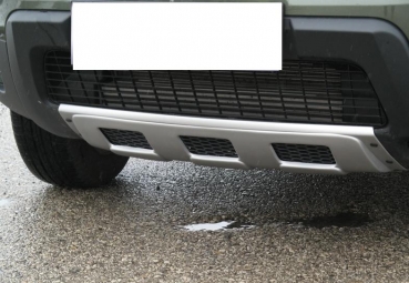 Preview: Unterfahrschutz Ansatz Spoiler vorne passend für Dacia Duster -1/2018