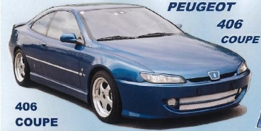 Front Stoßstange vorne Frontschürze passend für Peugeot 406 Coupe