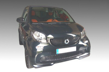 Preview: Frontspoiler passend für Smart fortwo 453 2014-2019 in GLANZ SCHWARZ