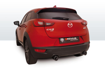 REMUS AxleBack Abgasanlage für Mazda CX-3 2015-