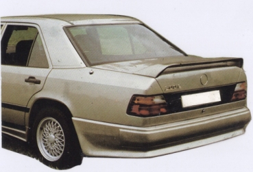 Heck Stoßstange hinten Heckschürze Aufsatz Cover passend für Mercedes E / W124 nicht AMG