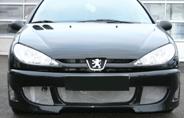 Front Stoßstange vorne Frontschürze passend für Peugeot 206