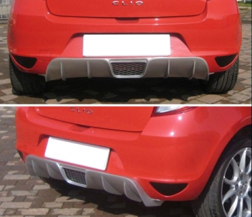 Heckdiffusor Diffusor Ansatz passend für Renault Clio III 09-12