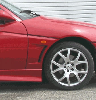 Satz Sportkotflügeleinsätze für Alfa GTV/Spider 94-05