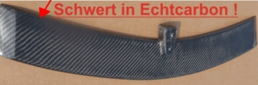 Preview: Frontspoiler mit Carbon-Überzug passend für Seat Ibiza 08-01/12