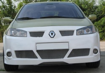 Preview: Front Stoßstange vorne Frontschürze passend für Renault Megane II -2006