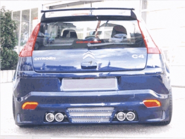 Heckdiffusor Diffusor Ansatz Heckschürzenansatz passend für Citroen C4