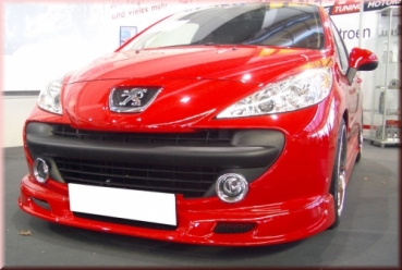 Frontspoiler passend für Peugeot 207 Phase I