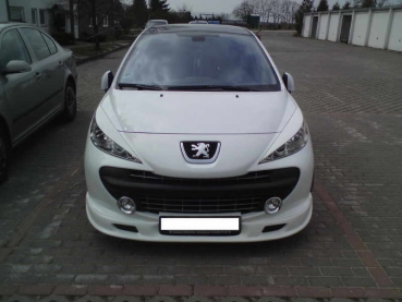 Preview: Frontspoiler passend für Peugeot 207 Phase I