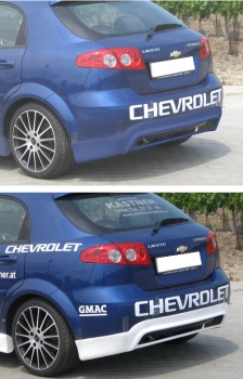 Heckdiffusor Diffusor Ansatz Heckschürzenansatz passend für Chevrolet Lacetti