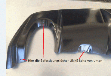 Heckdiffusor Diffusor Ansatz Duplex passend für Alfa Giulietta