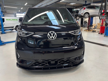 Preview: Frontspoiler passend für VW ID.Buzz in GLANZ SCHWARZ