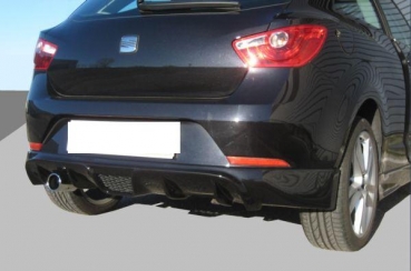 Preview: Heckdiffusor Diffusor Ansatz Heckschürzenansatz passend für Seat Ibiza 3trg. 08-01/12
