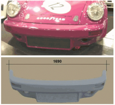 Front Stoßstange vorne Frontschürze passend für Porsche 911 auch Carrera 3.0 RS