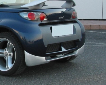Heckdiffusor Diffusor Ansatz Heckschürzenansatz passend für Smart Roadster & Coupe