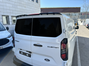 Preview: Dachspoiler Heckspoiler Spoiler passend für Ford Transit Custom ab 10/23 und VW T7 ab 2024- mit Hecktüre