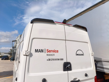 Dachspoiler Heckspoiler Spoiler passend für VW Crafter H2 2017- und MAN TGE H2 2017-