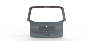 Preview: Dachspoiler Heckspoiler Spoiler passend für Peugeot Expert III, Traveller, Fiat Scudo Ulysse, Citroen Jumpy III, SpaceTourer, Opel Vivaro C, Zafira Life, Toyota ProAce II mit Heckklappe und öffnender Heckscheibe