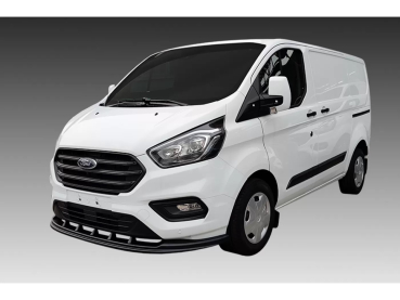 Frontspoiler passend für Ford Transit Custom 2013-09/2023 in GLANZ SCHWARZ