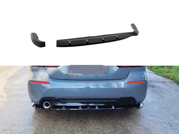 Heckdiffusor passend für BMW 1er F40 19-24 in GLANZ SCHWARZ