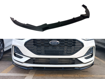 Frontspoiler passend für Ford Focus ST und ST-Line 2018- in GLANZ SCHWARZ