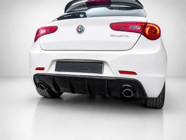 Preview: Heckdiffusor passend für Alfa Romeo Giulietta GLANZ SCHWARZ