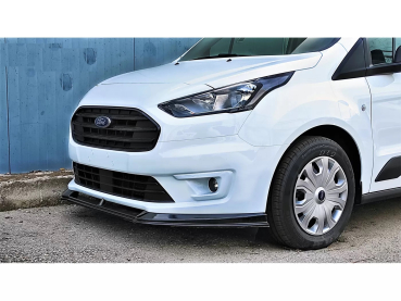 Frontspoiler passend für Ford Transit Connect 2019-09/2023 in GLANZ SCHWARZ